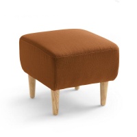 Подставка Для ног Jimi единый размер каштановый LA REDOUTE INTERIEURS  фото, kupilegko.ru